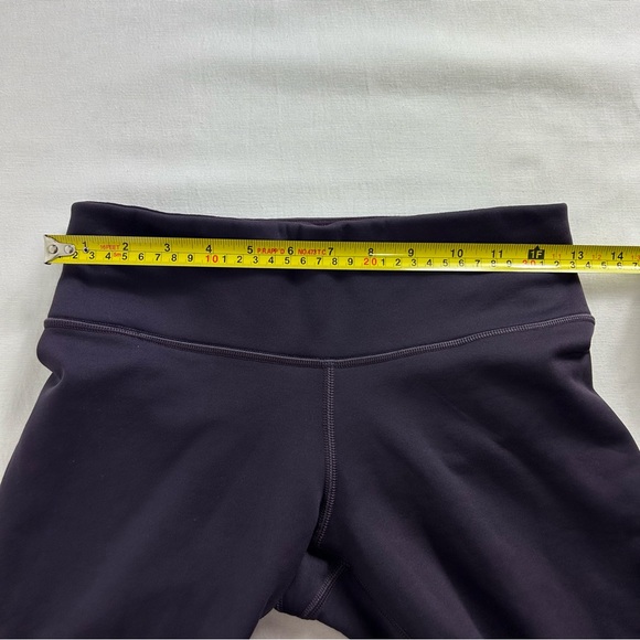 Athleta Womens Plum Purple Primaloft Alpine Valley Leggings size XS Fleece Lined - Picture 5 of 15